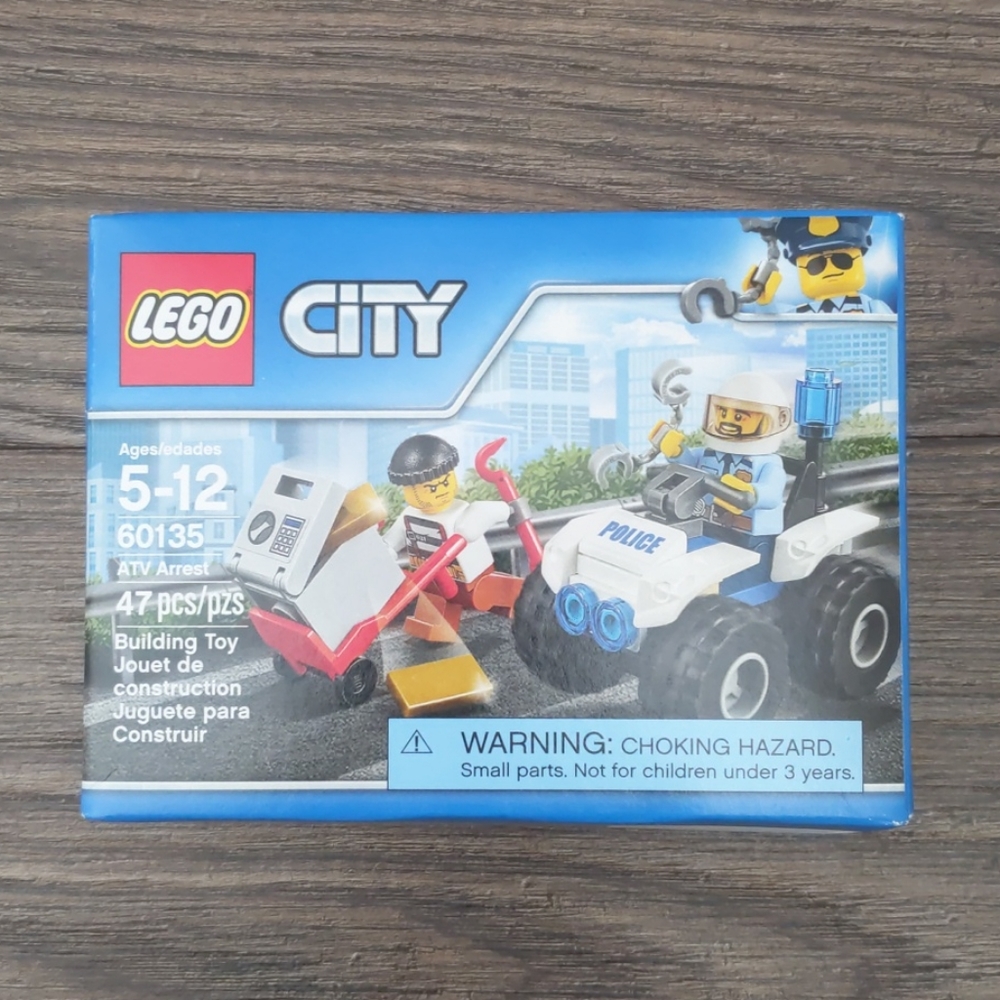 🍀NIB👮‍♂ LEGO City Police ATV Arrest Building Kit